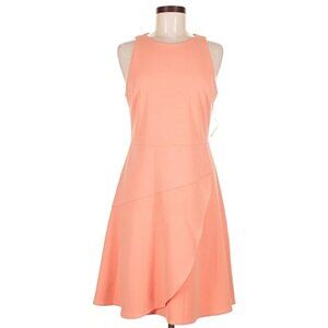 Betsey Johnson Midi Sleeveless Dress in Peach